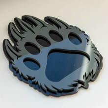 Bear Paw Claw Custom 3D Badge Fender Badges Emblem
 6