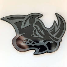 Rhino Custom 3D Badge Fender Badges Emblem
 4