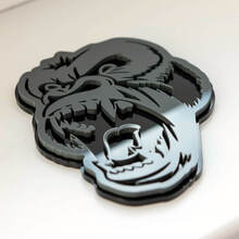 Benutzerdefiniertes 3D-Abzeichen Angry Gorilla Fender Badges Emblem
 4