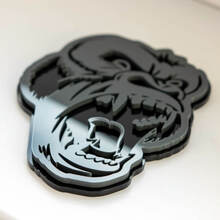 Benutzerdefiniertes 3D-Abzeichen Angry Gorilla Fender Badges Emblem
 6