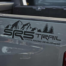 SR5 Trail Mountain Style Vinyl-Aufkleberset für die Seitenwände von Toyota Tacoma Tundra_2