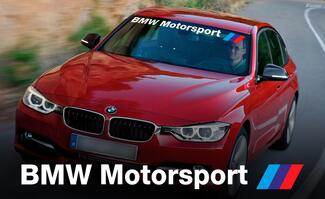 BMW Motorsport WINDSCHUTZSCHEIBENBANNER Fensteraufkleber für M3 4 5 6 e46 e36
