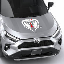 Cobra Schlange Universal Motorhaube Vinyl Aufkleber Grafik Sticker
 2