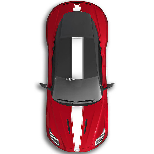 Vollverkleidung Aston Martin DB11 Pin Stripe Motorhaube Dach Kofferraum Vinyl Aufkleber Sticker
