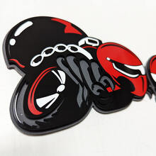 Individuelles 3D HellBee Black Widow Spider Kotflügel-Emblem für Dodge_4