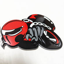 Individuelles 3D HellBee Black Widow Spider Kotflügel-Emblem für Dodge_5