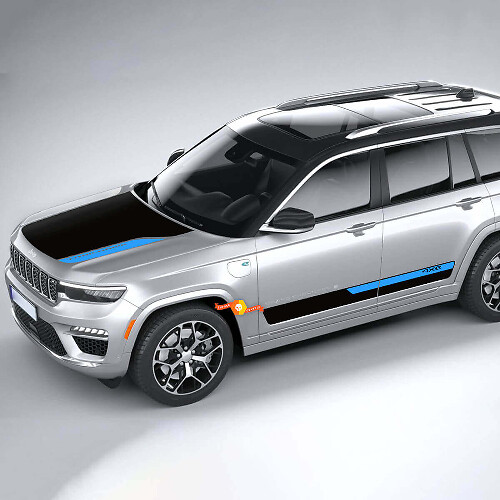 4xe Hauben- und Seitentür-Graphics-Set für Jeep Grand Cherokee_1