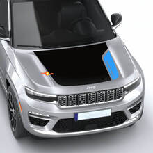 Jeep Grand Cherokee 4XE Trailhawk Kit Grafikaufkleber für Seitentüren und Motorhaube
 2