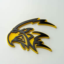 Benutzerdefinierte 3D-Abzeichen Trackhawk Hellhawk Logo Fender Badges Emblem
 10