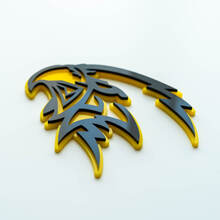 Benutzerdefinierte 3D-Abzeichen Trackhawk Hellhawk Logo Fender Badges Emblem
 4