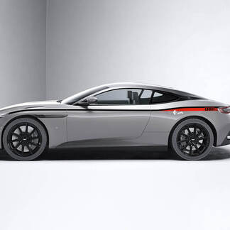 Seitliche Aston Martin DB11 Full Body Line Vinyl-Aufkleber
 1