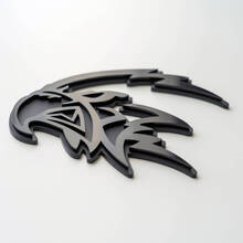 Benutzerdefinierte 3D-Abzeichen Trackhawk Hellhawk Black Logo Fender Badges Emblem
 3