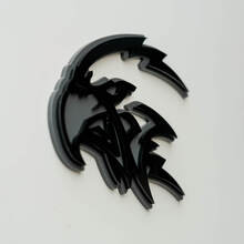 Benutzerdefinierte 3D-Abzeichen Trackhawk Hellhawk Black vs Grey Logo Fender Badges Emblem
 2