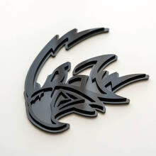Benutzerdefinierte 3D-Abzeichen Trackhawk Hellhawk Black vs Grey Logo Fender Badges Emblem
 3