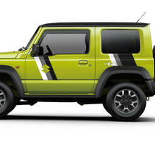 Suzuki JIMNY seitliche Vintage-Retro-Streifen-Aufkleber
 2