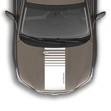 Hood Strobe Vinyl Aufkleber -Grafikaufkleber Anpassung an Suba Outback
 2