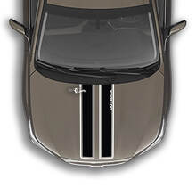 Kapuzenstreifen-Mountains-Vinyl-Aufkleber, passend für Suba Outback
 2