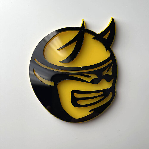 Individuelles 3D Drag Bee Kotflügel-Emblem für Dodge Charger & Challenger