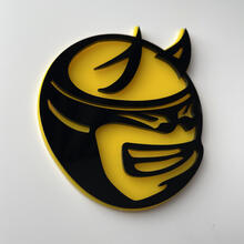 Benutzerdefiniertes 3D-Abzeichen Drag Bee Dodge Charger Challenger Logo Fender Badges Emblem 2
 3