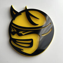 Benutzerdefiniertes 3D-Abzeichen Drag Bee Dodge Charger Challenger Logo Fender Badges Emblem 2
 4