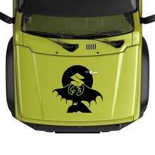 Suzuki JIMNY Hood Dragon on Sun Logo-Aufkleber
 2