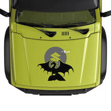 Suzuki JIMNY Hood Dragon on Sun Logo-Aufkleber
 3