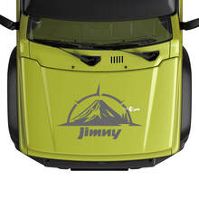 Suzuki JIMNY Hood Mountain Compass Logo Aufkleber Aufkleber Grafiken
 3