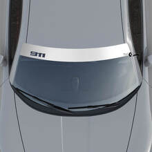 911 Logo Windshield Banner Vinyl-Aufkleber für Porsche 911_3