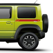Suzuki JIMNY Rear Side Graphics Doors Decal Logo S Lines Aufkleber
 3