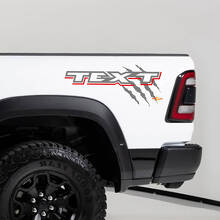 TRX Kratzer Seitenwand Vinyl-Aufkleber Paar für Dodge Ram TRX_3