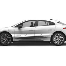 Jaguar I Pace Side Stripes Graphics Doors Aufkleber Logo Lines Aufkleber
 3