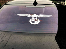 BMW Eagle Deutsch Auto Heckscheibe Vinyl Aufkleber Aufkleber für M3 M5 M6 e36 alle
 2