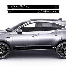 Jaguar E-Pace Side Rocker Panel Doors Stripes Grafikaufkleber Logo-Aufkleber
 3