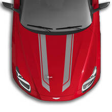 Aston Martin DB11 Motorhaubenflügel Vinylaufkleber Sticker
 2