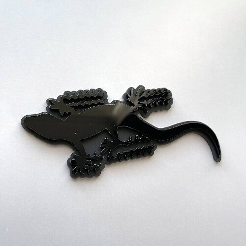 Gecko 3D Abzeichen Kotflügelabzeichen Emblem