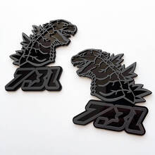 Godzilla 7.3L MEGAZILLA Performance 7.3L 3D Emblem Kotflügel-Embleme Emblem 2 4