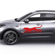 Jaguar Logo Cat E-Pace Seitentüren Grafikaufkleber Logo-Aufkleber
 2