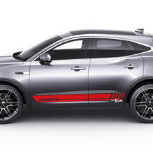 Jaguar E-Pace Rocker Panel Side Graphics-Aufkleber, Logo-Aufkleber
 2