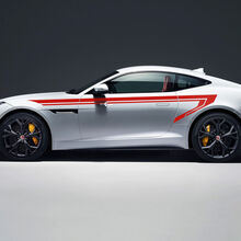 Jaguar F-Type R Side Racing Stripes Graphics Doors Aufkleber Logo-Aufkleber 3
 2