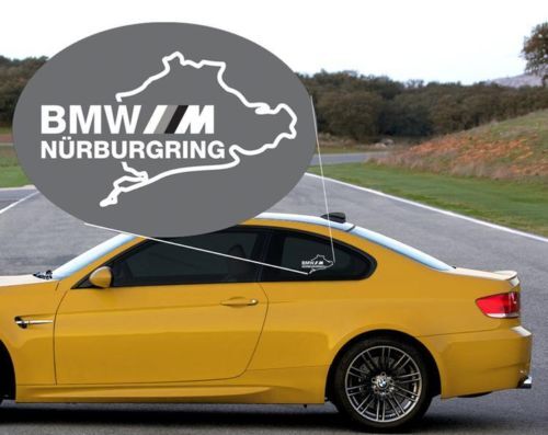 BMW M Nürburgring Seitenscheiben-Vinylaufkleber für BMW 3er-Serie