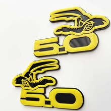 COYOTE 5.0 Kotflügelabzeichen Emblem 3D Abzeichen 3 3