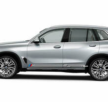 M Logo Streifen für BMW X5 G05 Seitentüren Vinyl Aufkleber Aufkleber
 3