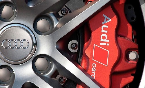 Audi Keramik-Bremssattel Vinylaufkleber-Set für S- und RS-Modelle