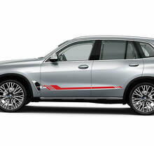 M Logo Streifen für BMW X5 G05 Seitentüren Vinyl Aufkleber Aufkleber
 2