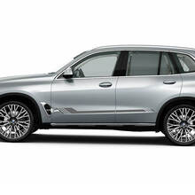 M Logo Streifen für BMW X5 G05 Seitentüren Vinyl Aufkleber Aufkleber
 3
