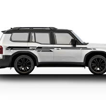 2024 Toyota Land Cruiser Prado Seitenaufkleber Aufkleber Vinylstreifen Grafik Aufkleber Kit 3
 3