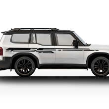 2024 Toyota Land Cruiser Prado Seitenaufkleber Aufkleber Vinylstreifen Grafik Aufkleber Kit 3
_3