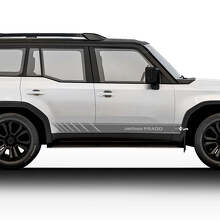 2024 Toyota Land Cruiser Prado Seitenrennen Aufkleber Decals Vinyl Streifen Grafik Aufkleber Decals Kit
_2