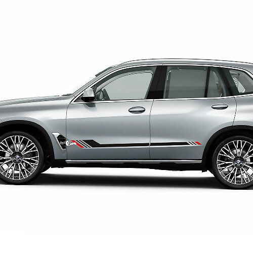 Akzente Streifen für BMW G05 Seitentüren Vinyl Aufkleber Sticker
