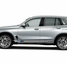 Accents M-Logo-Streifen für BMW G05 Seitentüren, Vinyl-Aufkleber
 2